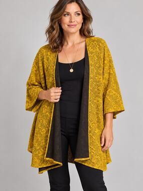 Kimono LuLaRoe NWT Flowing Layering Open Front Travel Cardigan
